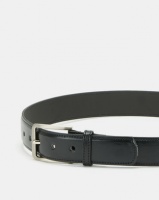 Saddler Belts 35mm PU Mens Belt Black Photo