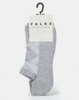 Falke Silver Cushion Ladies Sneaker Socks Ash Melange Photo