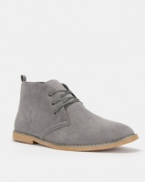 Utopia Grey Casual Lace Up Boot Photo