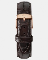 Daniel Wellington Classic 20 York RG 0311DW DW00200011 Leather Watch Strap Brown Photo