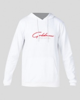 Golden Equation Logo Hooded Sweatshirt White Photo