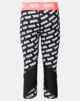 Nike Girls DF Houndstooth All Over Print C Black Photo
