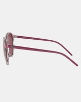 Ray Ban Ray-Ban Transparent Sunglasses Pink Photo