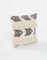 Utopia Cotton Frill Scatter Cushion Neutrals Photo