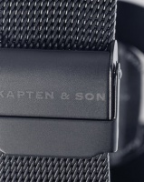 Kapten Son Kapten & Son Pure Lux Mesh Watch Black Photo