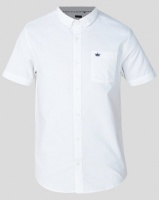 Brave Soul Short Sleeve Oxford Shirt White Photo