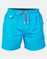 Brave Soul Plain Swimshorts with Pocket Details Turquoise Photo