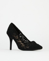 Bata Red Label Lace Stilettos Heels Black Photo