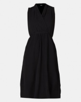 Utopia Midi Knit Dress Black Photo