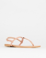 New Look SDT Metal Toe Post Sandals Light Pink Photo