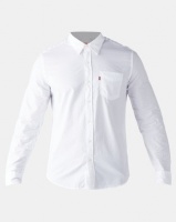 Leviâ€™s Â® Bright Classic One Pocket Shirt White Photo