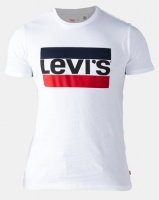 Leviâ€™s Â® 84 Sportswear Logo Graphic Tee White Photo
