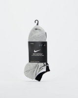 Nike Performance U NK Everyday LTWT NS Socks 3P Black/Grey Photo