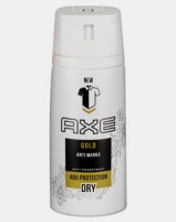 Axe Men Gold Anti Marks Anti Perspirant Aerosol Deodorant 150ml Photo