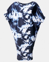 Michelle Ludek Jess Midi Dress With Sleeve Detail Blue Photo
