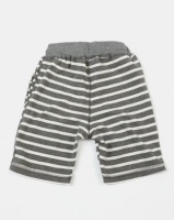 Utopia Boys Stripe Shorts Grey Photo