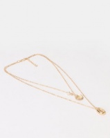 All Heart Shell Layered Necklace Gold-tone Photo
