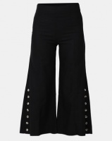 Paige Smith Linen Pants Black Photo