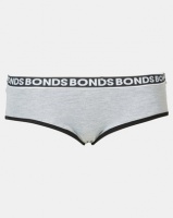 Bonds 2 Pack Logo Printed Boyleg Panty Grey & Black Photo