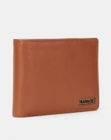 Hurley One & Only Leather Wallet Brown Photo