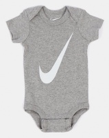 Nike NHN Swoosh 3PK S/S Babygrows Dark Grey Heather Photo