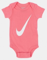Nike Racer NHN Swoosh 3PK S/S Babygrows Pink Photo