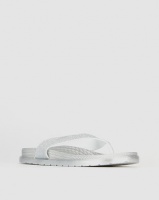 Queenspark Elevated Sparkle Thong Sandals Silver Photo
