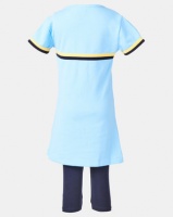Polo Girls Mila Tennis Dress & Legging Set Blue Photo