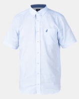 Polo Mens Preston Weekender Short Sleeve Shirt Light Blue Photo
