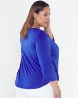 Slick Plus Aegean Kim Top Blue Photo