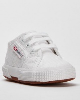 Superga Infants Canvas Lace Up Sneakers White Photo