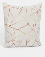 Utopia Geometric Scatter Cushion Cover White Photo
