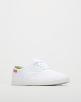 Pierre Cardin Canvas Sneakers White Photo