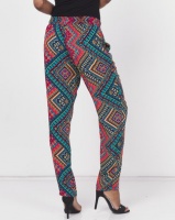 Queenspark Pep It Up Woven Trousers Red Photo