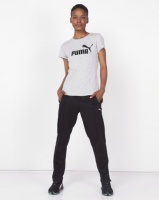 Puma Sportstyle Core ESS Logo Tee Light Gray Heather Photo