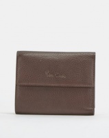 Pierre Cardin Ladies Small Trifold Wallet Brown Photo