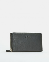 Pierre Cardin Ladies Zip Around Wallet Black Photo