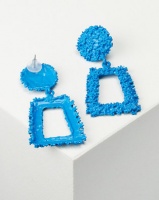 You I You & IStatement Trapezoid Drop Earrings Electric Blue Photo