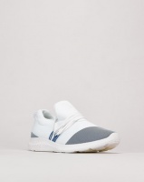 Pierre Cardin Slip Trainers White/Blue Photo