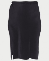 Brave Soul Plus Size Midi Length Skirt Black Photo