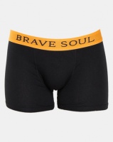 Brave Soul 2PK Wasitband Bodyshorts Black Lime/Orange Photo