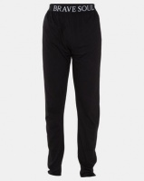 Brave Soul Clounge Pant with Elasticated Waistband Black Photo