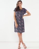 Jeep Woven Tunic Dress Navy Photo