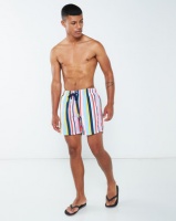 Granadilla Stripes Swim Shorts Multi Photo