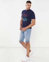 Rip Curl Topography Tee Navy Photo