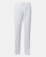 Contempo Panel Styled Pants White Photo