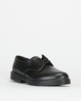 Toughees Boys Clerk Leather School Shoes Black Photo