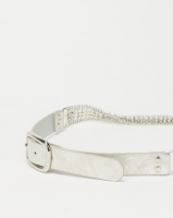 Queenspark Glamour Chain And Buckle Belt Pewter Photo