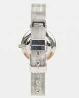 New Look Hardware Mesh Strap Watch Silver Photo