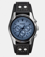 Fossil Coachman Leather Watch Black Photo